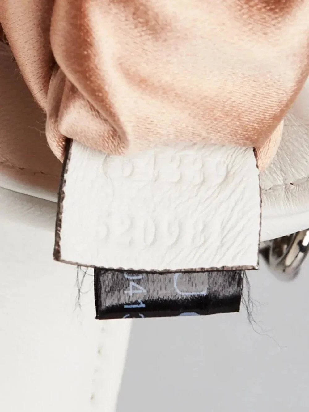 Gucci White Quilted Lambskin Leather Small Horsebit Chain Shoulder Bag